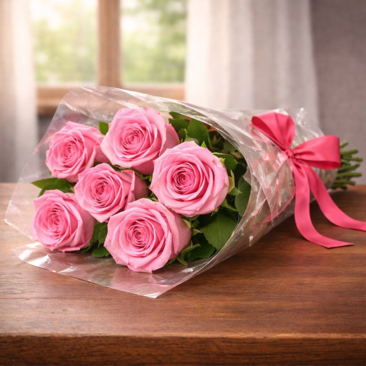 Pretty Pink Rose Bouquet