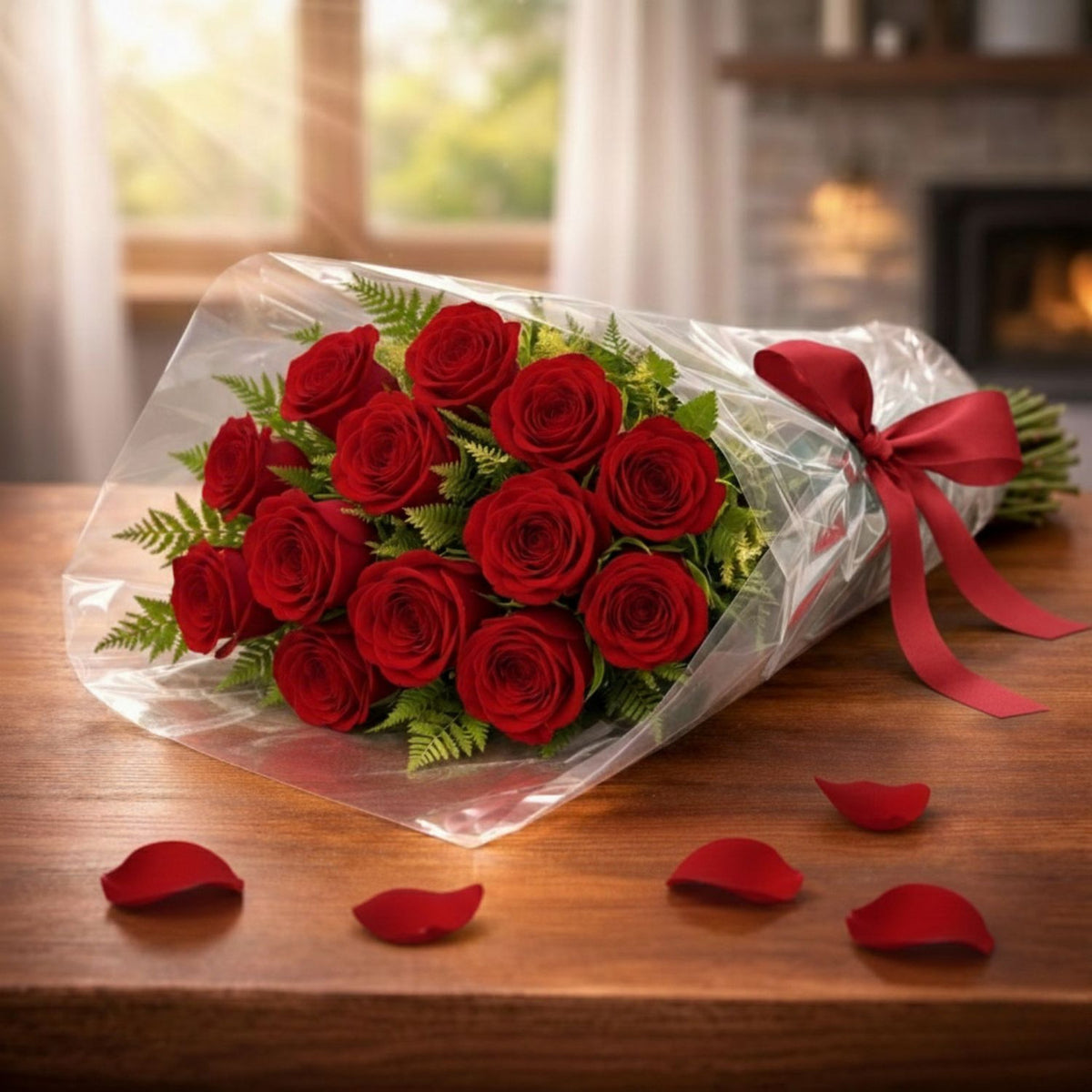 Eternal Red Roses Bouquet
