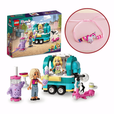 Girl Rakhi & Bubble Tea Shop Gift Set