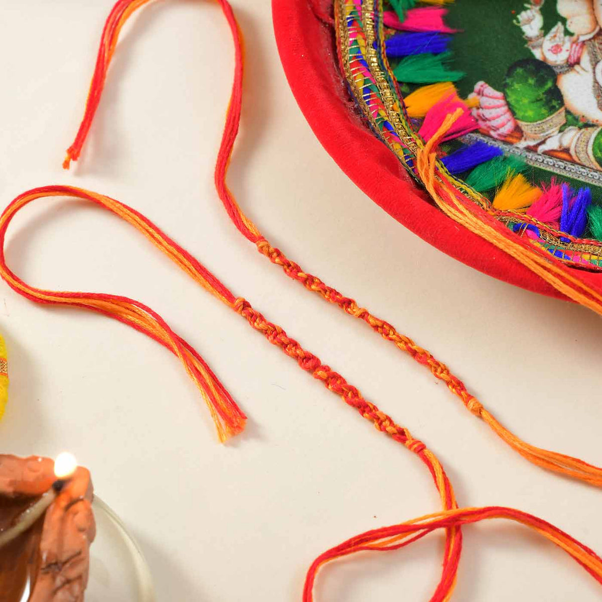 Pavitra Kalava Pooja Thali & Sweet Set