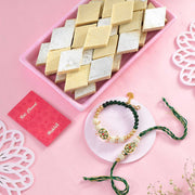 Bhaiya Bhabhi Rakhi With Kaju Katli