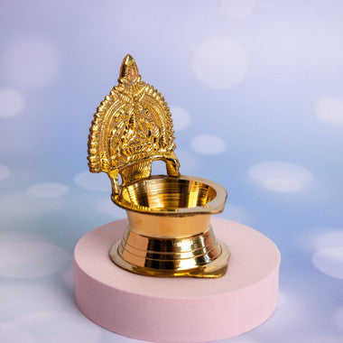 Ganesha, Laxmi Diya & Besan Laddoo