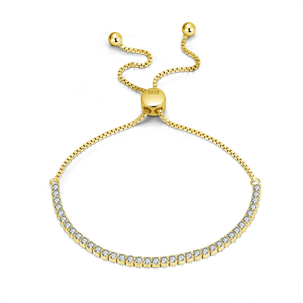 Stunning 925 Sterling Silver Tennis Bracelet