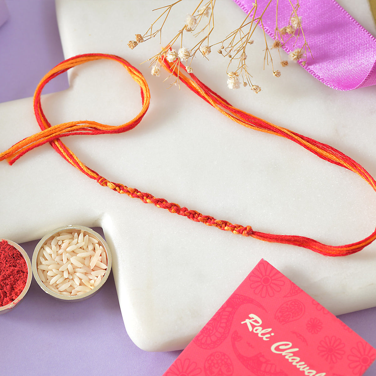 Bhaidooj Dhaaga With Assorted Dryfruits Gift Hamper