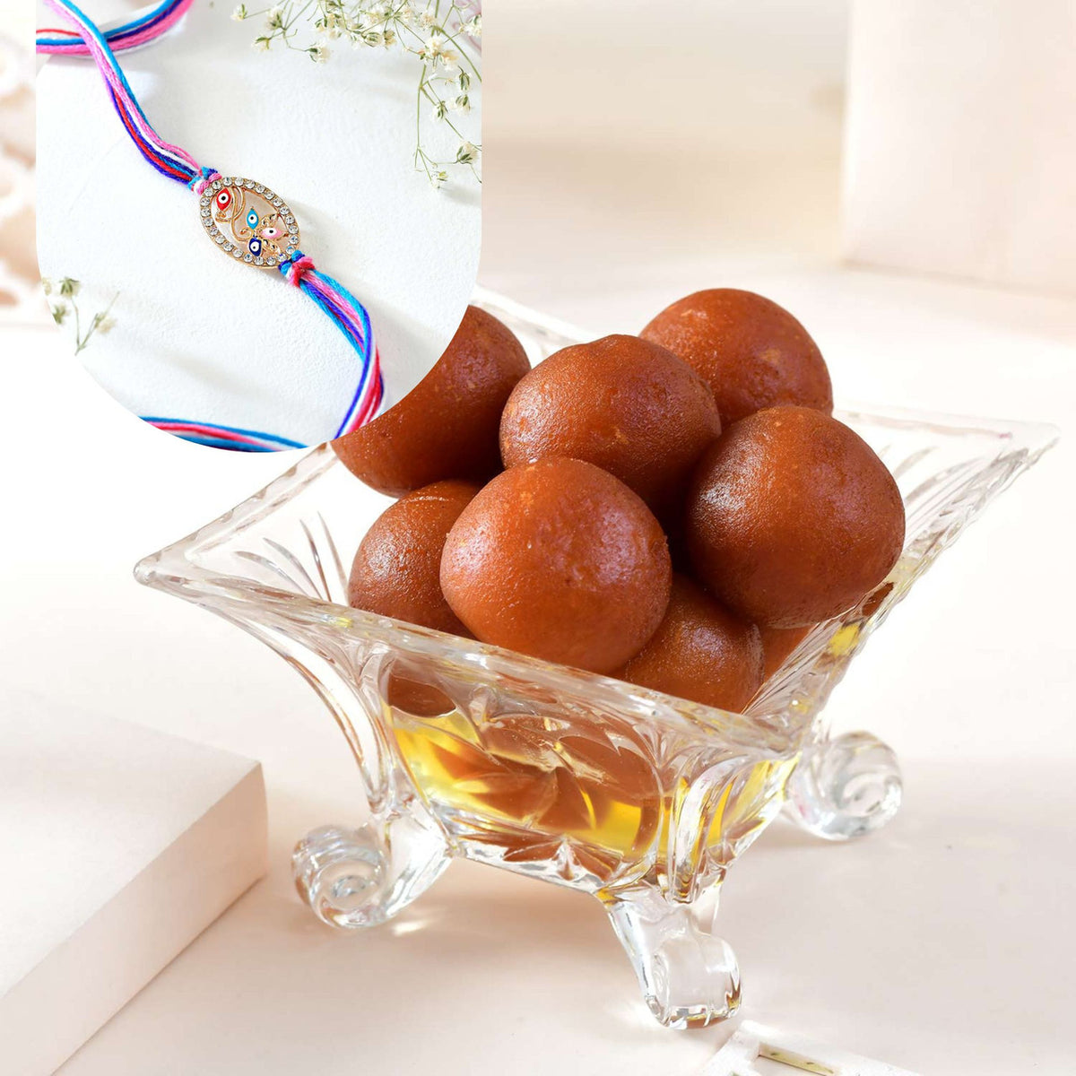 Best Brother Rakhi & Gulab Jamun Sweet