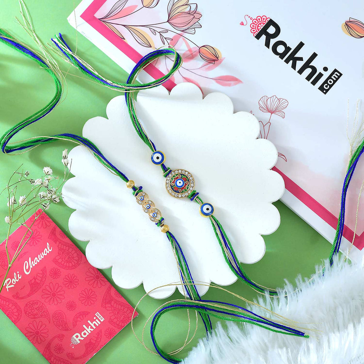 Best Rakhi Set With Gulab Jamun