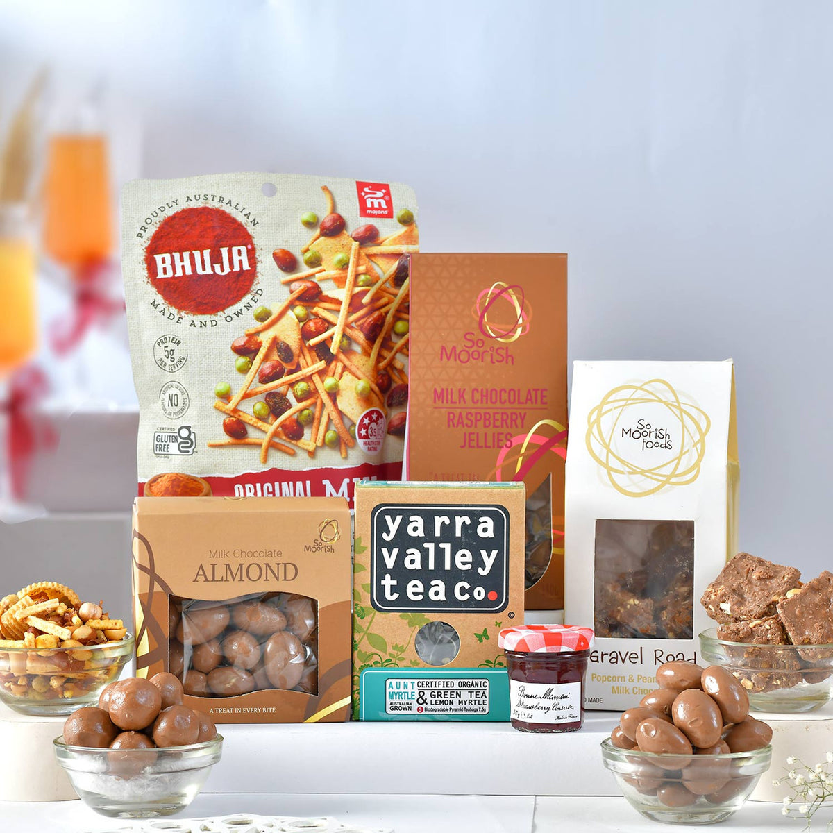 Bhaiya-Bhabhi Rakhi Premium Gourmet Hamper