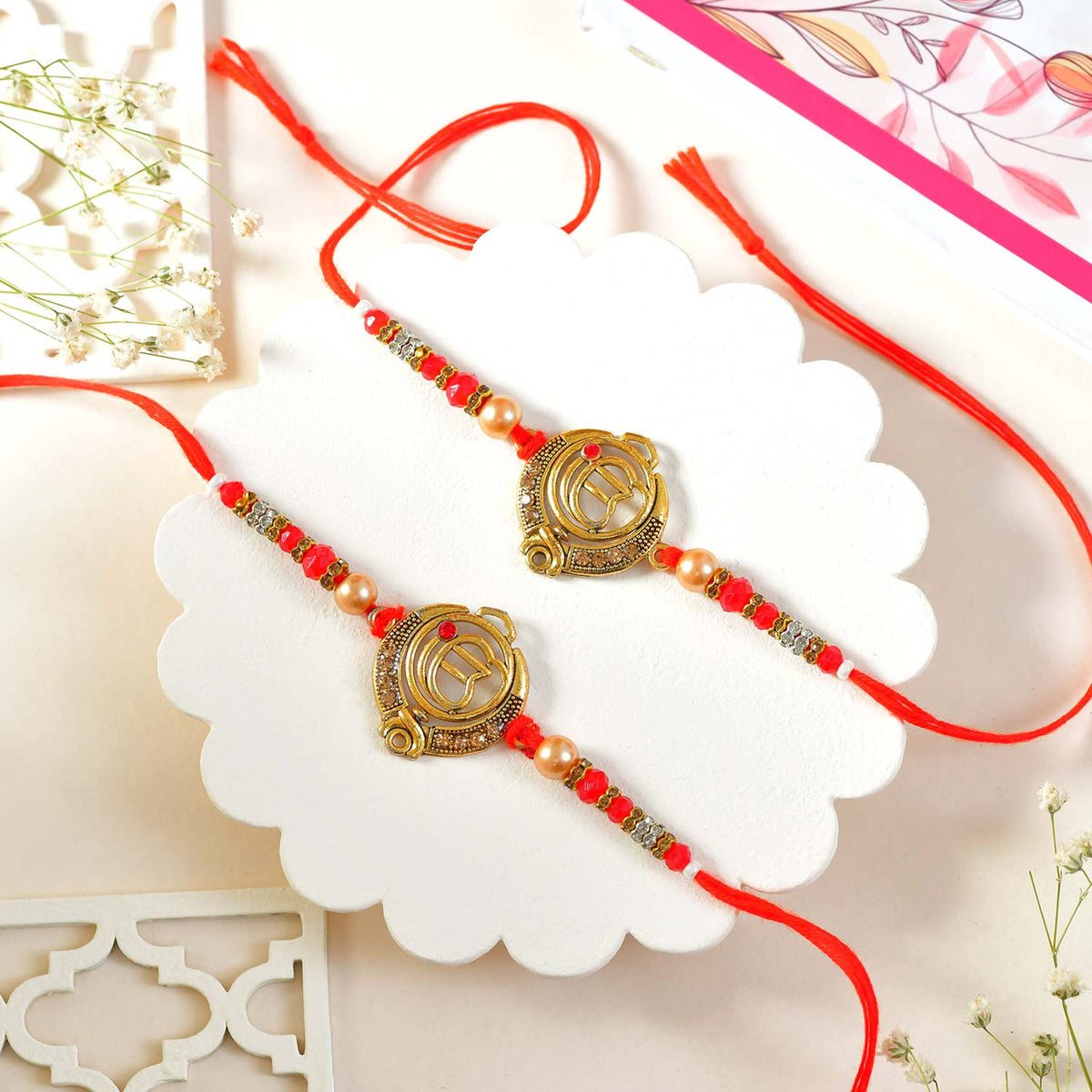Ek Onkar Rakhi Set