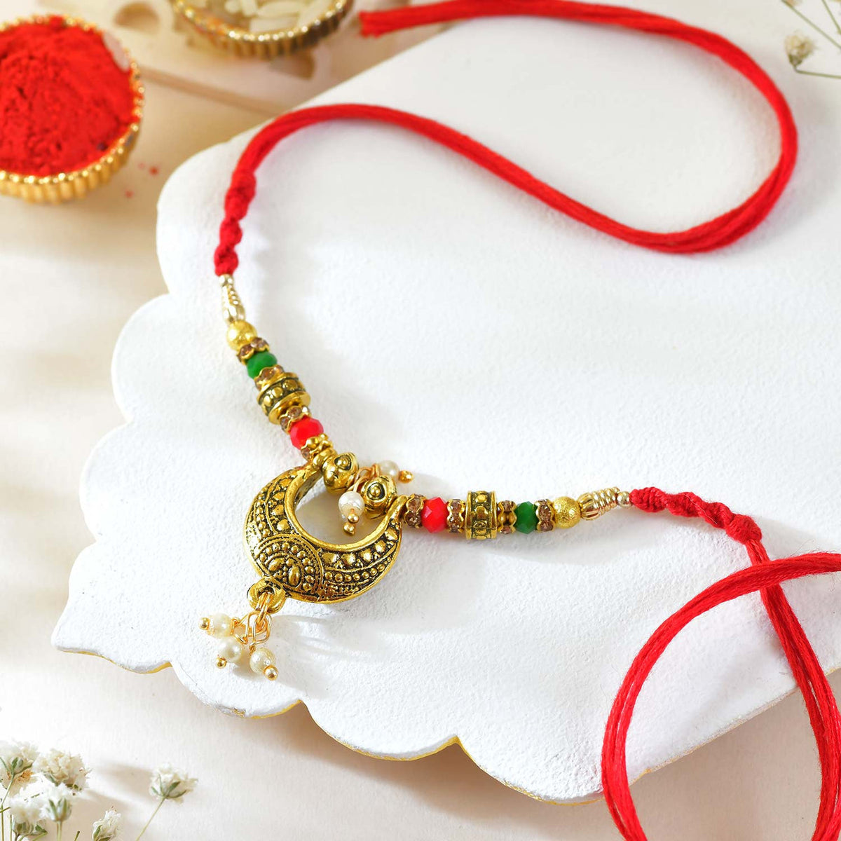 Festive Rakhi Family Set