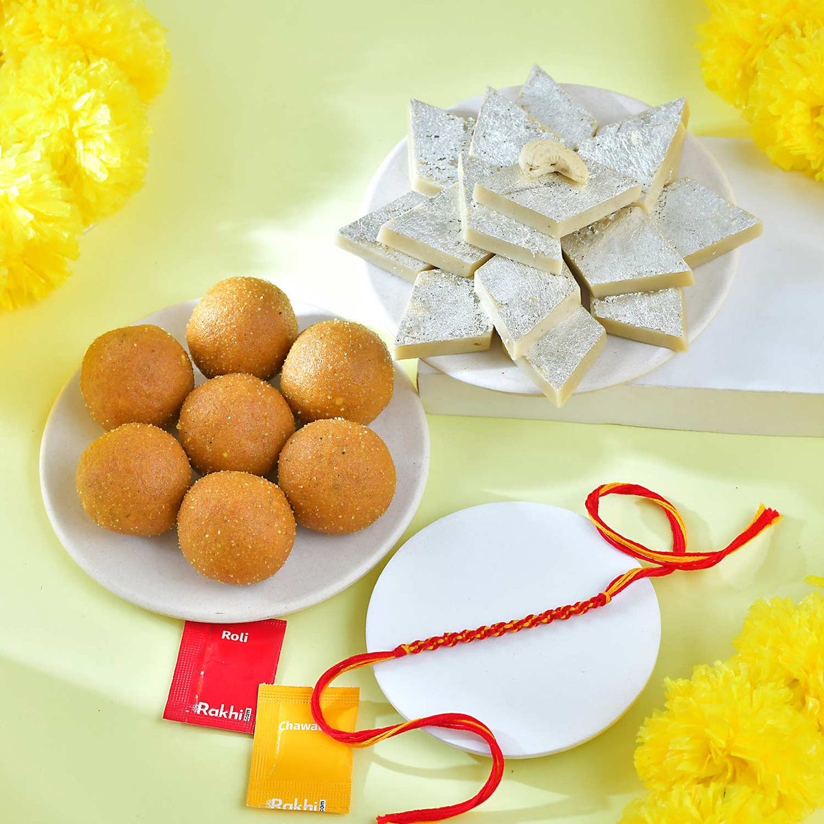 Bhaidooj Kalava Sweet Gift Set