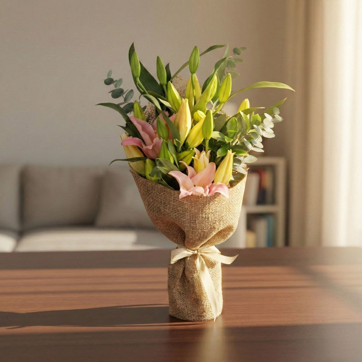 Elegant Oriental Lily Bouquet