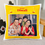 Personalized Diwali Photo Cushion