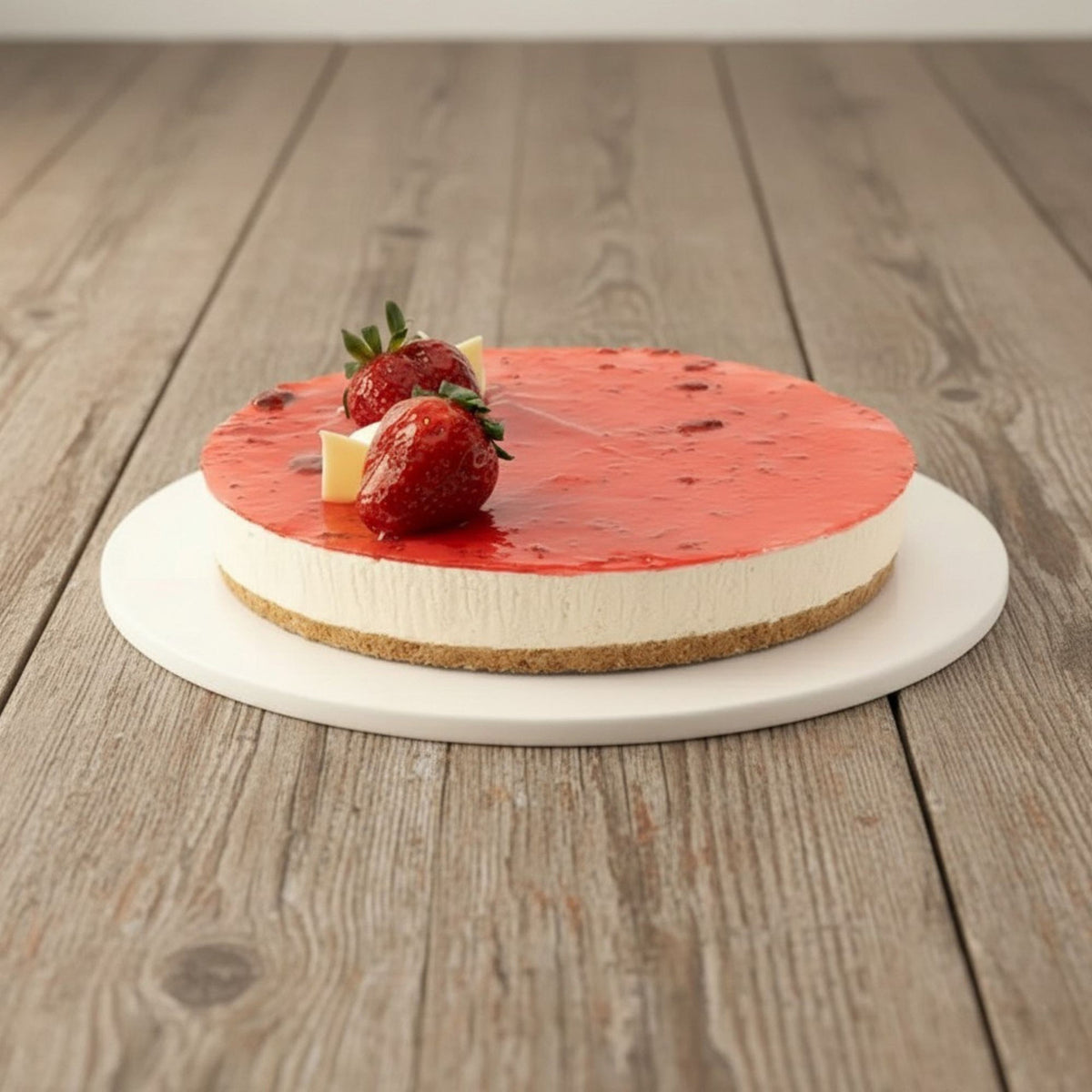 Wild Strawberry Cheesecake