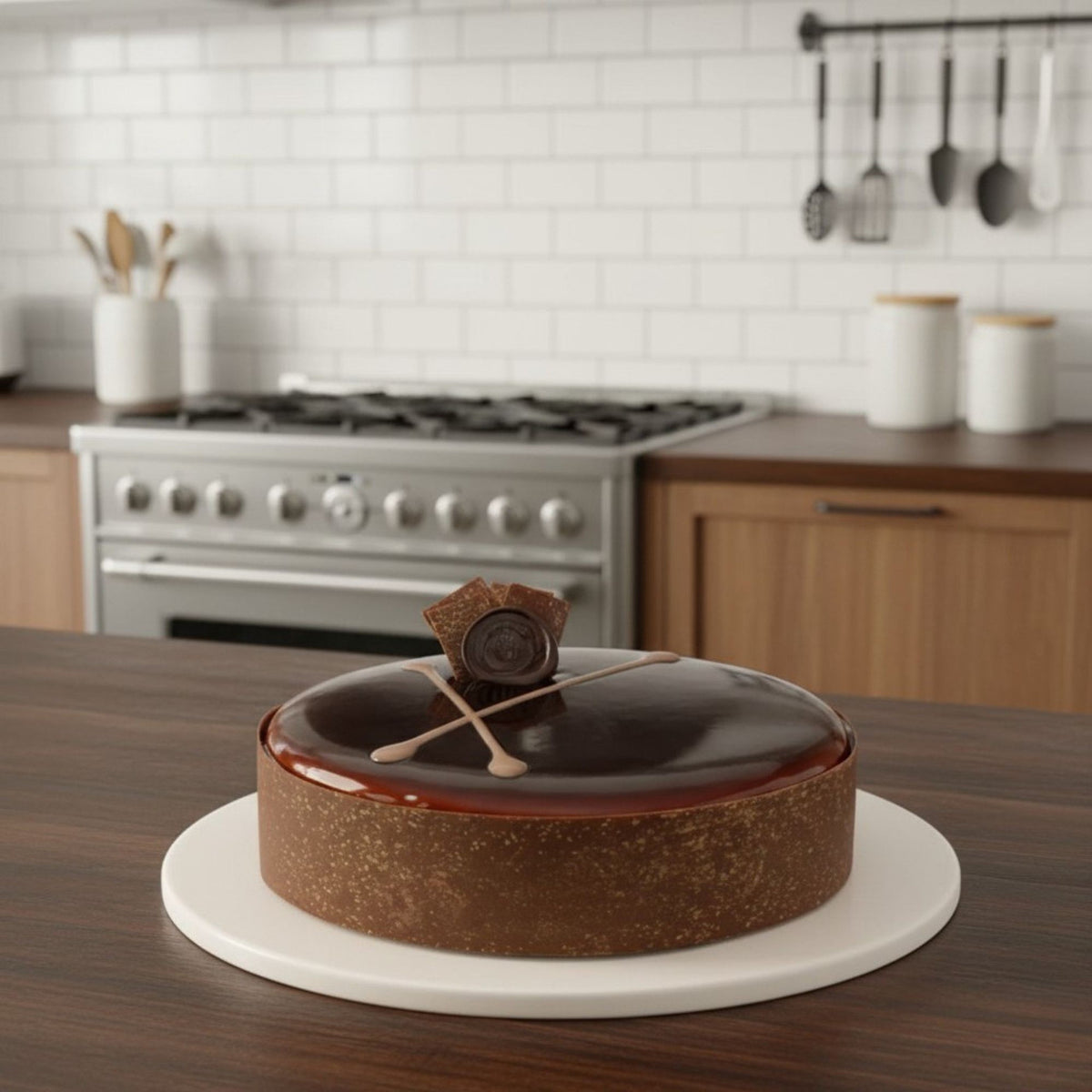Caramel Mud Cake & Teddy Gift Combo