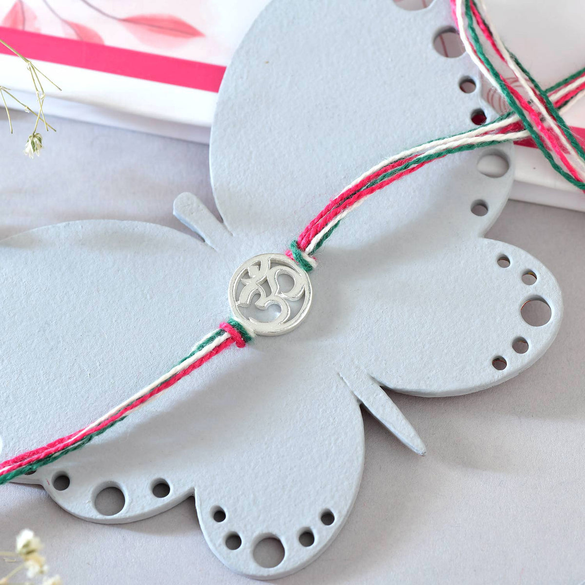 Aum 925 Silver Rakhi For Bhai