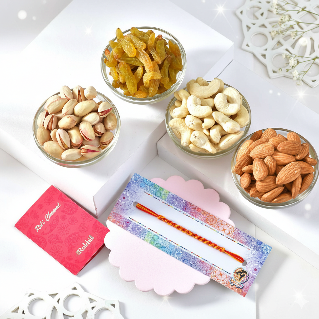 Assorted Dryfruits Bhaidooj Gift Hamper