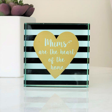 Mother’s Day Solid Glass Frame