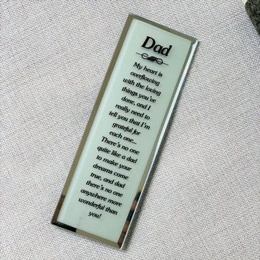 Father’s Day Thoughtful Glass Frame