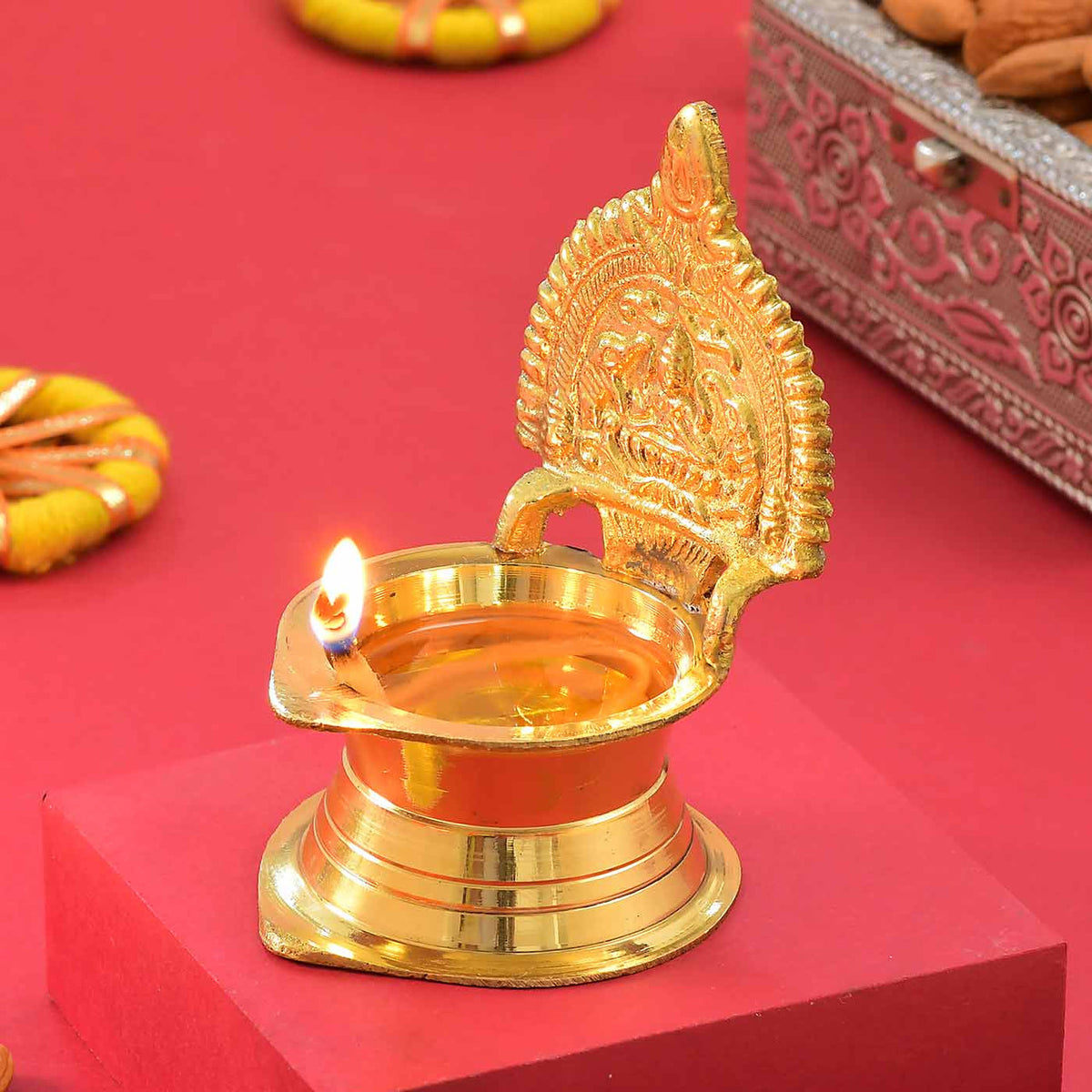 Antique Brass Diya