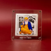 999 Silver Guru Nanak Diwali Gift Frame